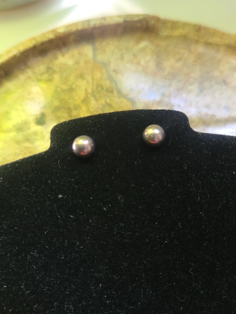 Sterling Silver 925 Ball Stud Earrings